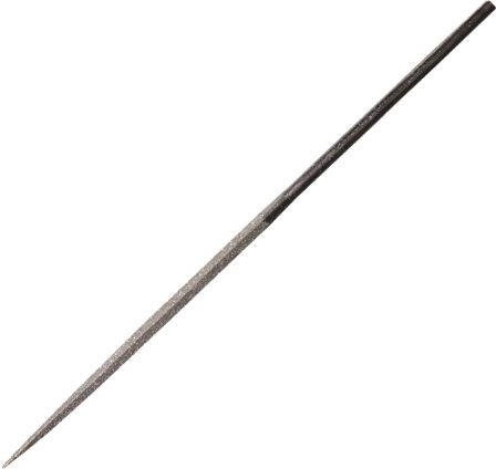 Lima de aguja triangular 180 mm, grano 1, 3,9 mm (juego de 5 uds.)