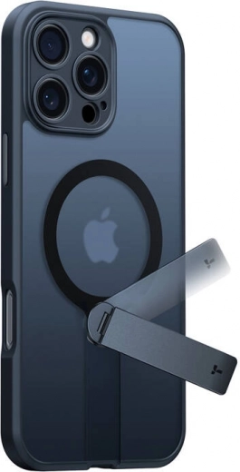 Funda Torras Pstand Spin para iPhone 16 Pro Max negra