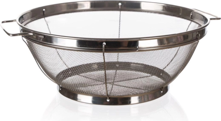 Colador de acero inoxidable con base 24,5 cm AKCENT