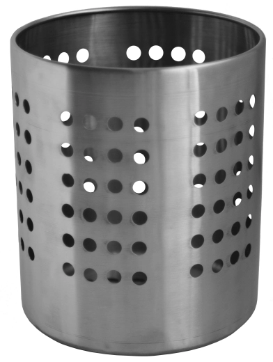 Soporte de acero inoxidable para cubiertos 12 × 14 cm