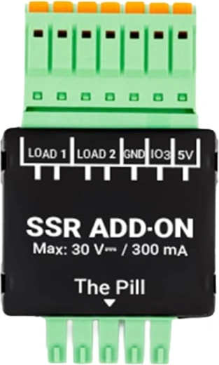 Dos canales SSR para control independiente de cargas