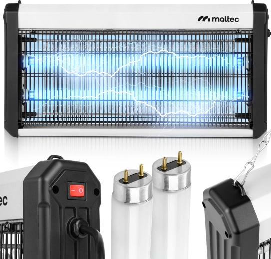 MalTec lámpara para insectos MasterKiller 30 W, 3800 V