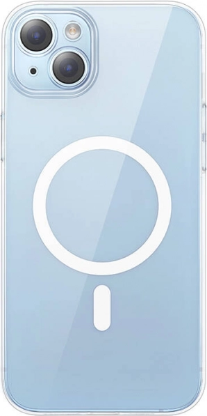Funda magnética Baseus Crystal para iPhone 14 Plus + cristal templado