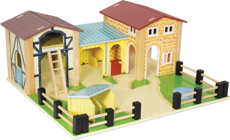 Granja de madera con figuras Le Toy Van
