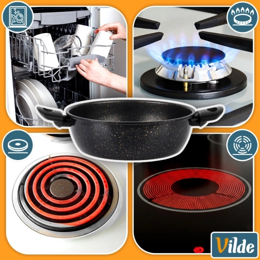 Compatible con varios tipos de cocinas