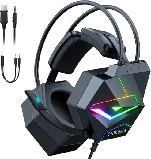 Auriculares gaming Onikuma X20 negros