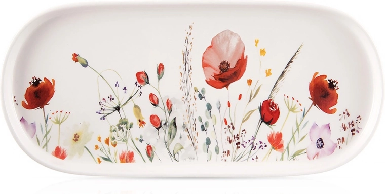Plato de servicio de porcelana Maki 25 × 12 cm