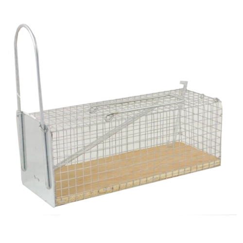 Trampa viva para ratones y ratas 24 × 10 × 10 cm