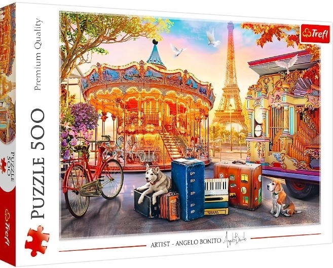 Puzle de 500 piezas – Vacaciones en París TREFL