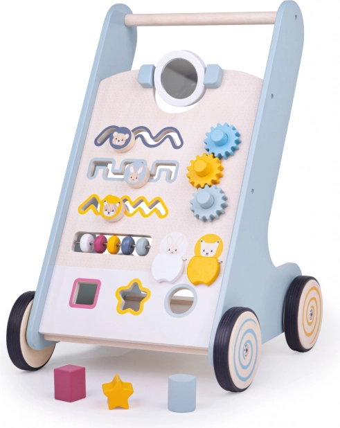 Andador de actividades de madera Bigjigs Baby Animales del bosque