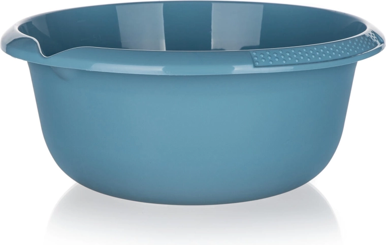 Cuenco redondo con vertedor Nordic Blue, 32 cm, 6 l