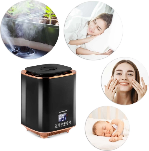 Ionización y aromaterapia para un aire más fresco