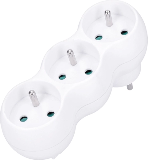 3 tomas con una potencia de hasta 3680 W