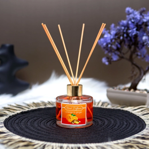 Varillas aromáticas con fragancia de naranja y jengibre 100 ml