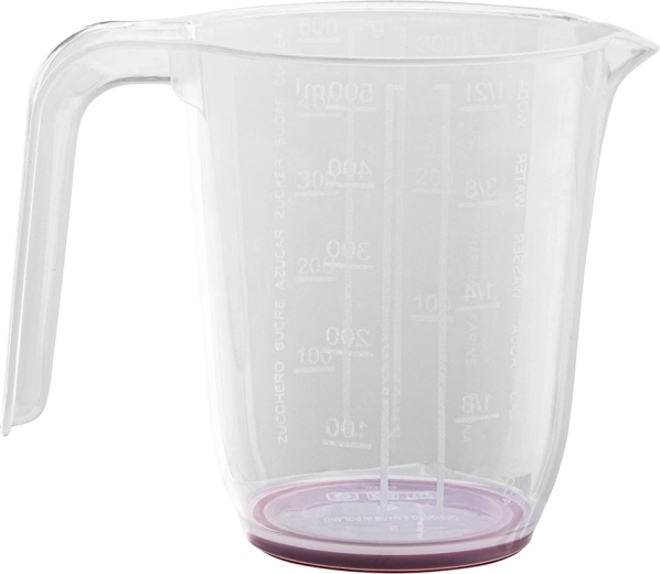 Jarra medidora 0,5 l con base antideslizante