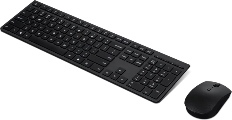 Teclado y ratón profesionales inalámbricos recargables Lenovo (US English)