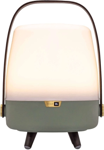 Lámpara portátil con altavoz Kooduu Lite-up Play Mini verde