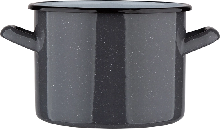 Olla gris moteada 2,2 l (16 cm, altura 12 cm)
