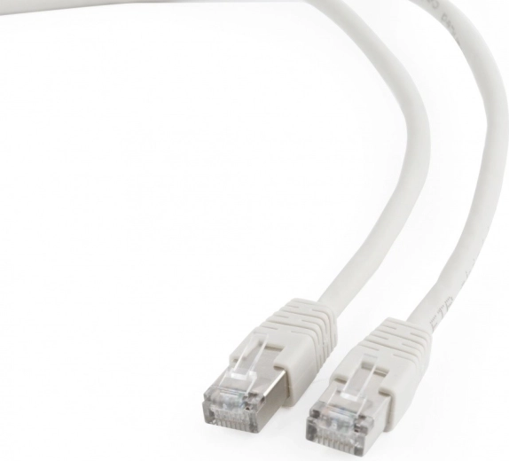 Cable patch FTP apantallado cat. 6, 0,25 m, gris