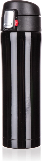 Termo de viaje BODO 0,43 l de acero inoxidable – negro