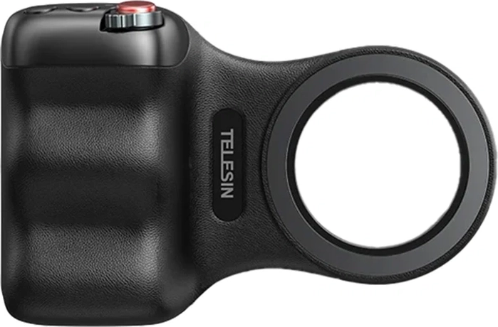 Empuñadura magnética Telesin MagSafe Fun Shot Grip 2 negra