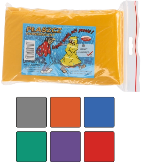 Poncho impermeable universal con capucha