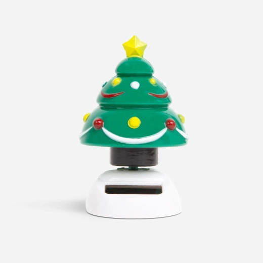 Decoración solar danzante con forma de árbol