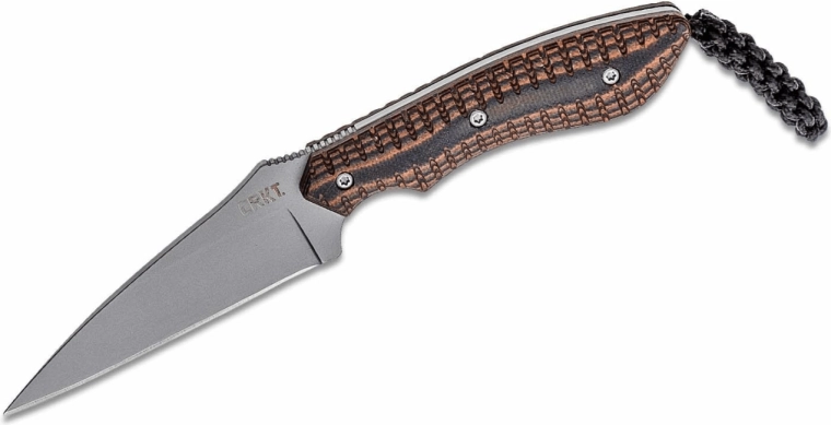 Navaja de bolsillo versátil CRKT S.P.E.W. 7,6 cm, negro‑verde, G10, funda Kydex