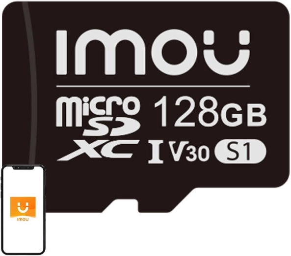 Tarjeta de memoria IMOU microSD 128 GB UHS-I U3 V30
