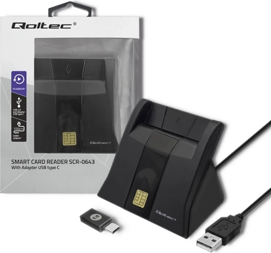 Lector inteligente de tarjetas con chip USB 2.0