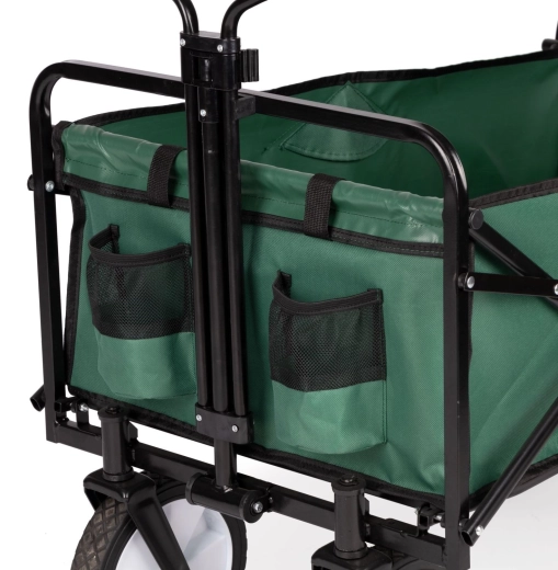 Espacio impermeable y bolsillos prácticos