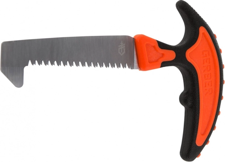 Gerber Vital Pack Saw sierra de caza 8,8 cm, naranja‑negra con funda