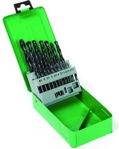Juego de brocas para metal HSS 1,0–10,0 mm, 19 piezas