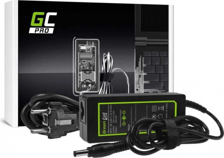 Adaptador de alimentación Green Cell PRO 19V 3.42A 65W 5.5 × 2.5 mm para ASUS