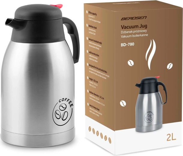 Jarra térmica al vacío para café 2 l BERDSEN
