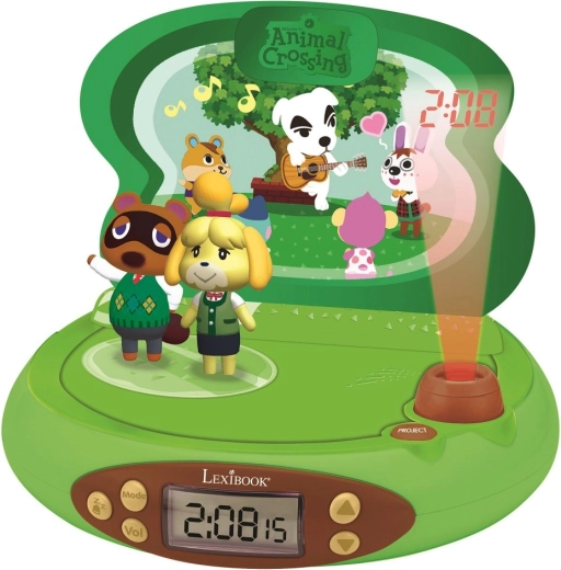 Despertador 3D con proyector ANIMAL CROSSING