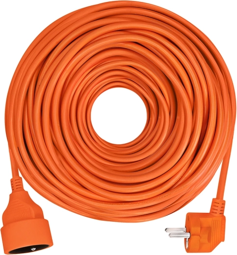 Cable alargador Solight con conector, 1 toma, 25 m, 3 × 1,5 mm², naranja - 1 unidad
