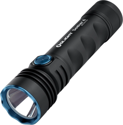 Linterna Olight Seeker 4 Matte Black, EDC recargable 3100 lm