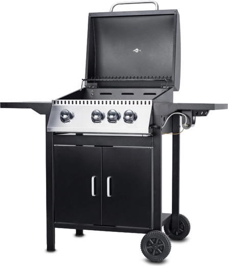 Parrilla de gas PartyTogether 3+1 con funda