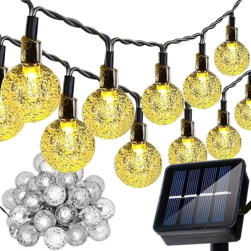 Guirnalda luminosa solar 7 m IP65 Gardlov