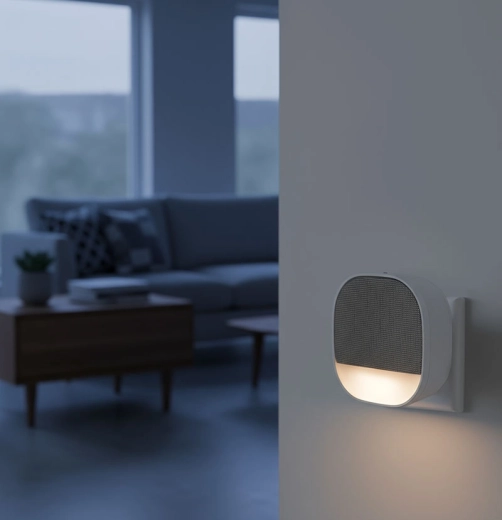 2 en 1: timbre y luz nocturna