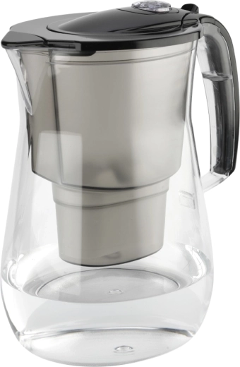 Jarra filtrante ONYX 4,2 l negra con cartucho B100-25