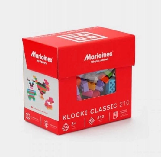 Juego de construcción de bloques Classic de 210 piezas