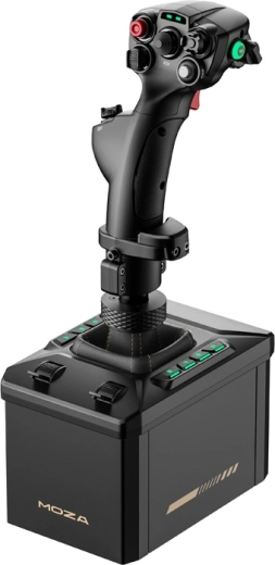 Moza Racing AB6 simulador de vuelo con base FFB y flightstick MHG