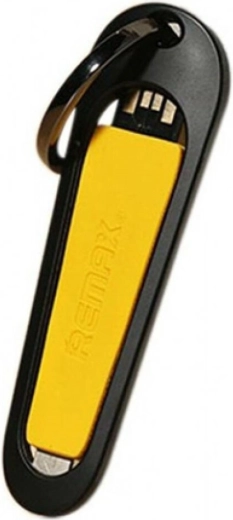 Remax RC-024i cable Lightning corto para llavero 8 cm, amarillo