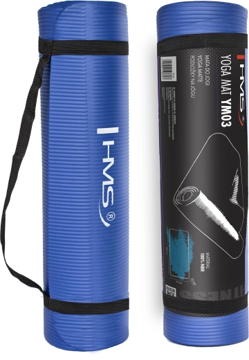 Esterilla de yoga HMS YM03 azul
