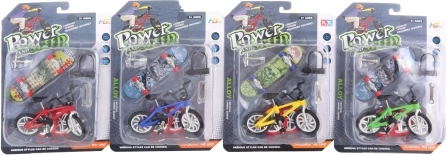 Juego de atornillado: bicicleta y monopatín con accesorios intercambiables