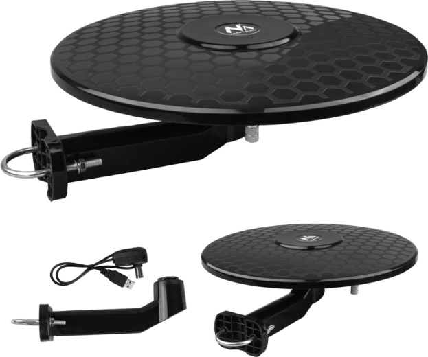 Antena activa omnidireccional DVB‑T/T2 HEVC MACLEAN MCTV‑102