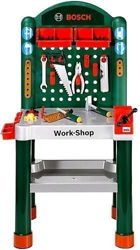 Banco de trabajo infantil BOSCH – set de herramientas de 79 piezas