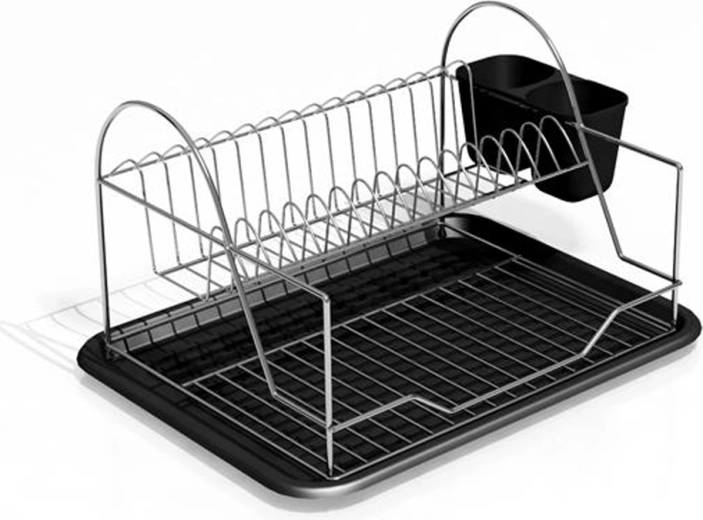 Escurreplatos de alambre con bandeja Toro 43 × 32 cm